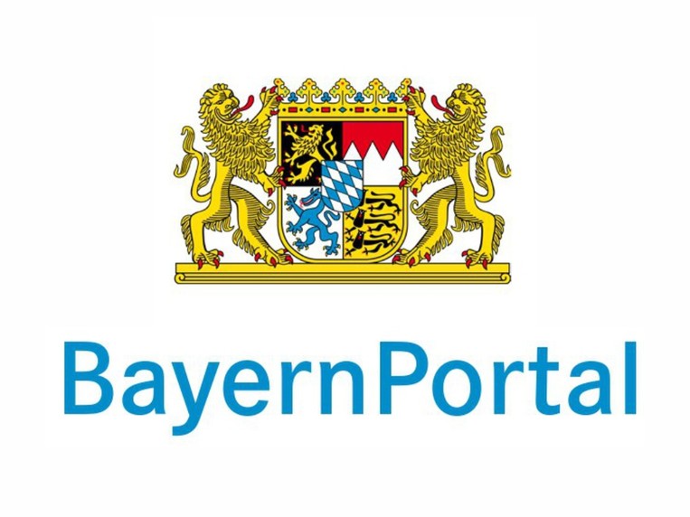 Logo Bayern Portal  in rechteckigem Format