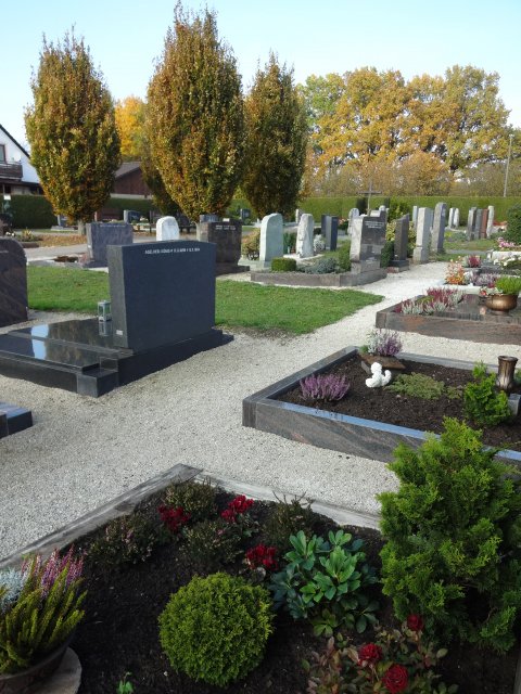 Neuer Friedhof linker Teil