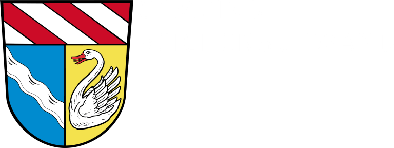 Wappen der Gemeinde Reichenschwand mit weißem Text